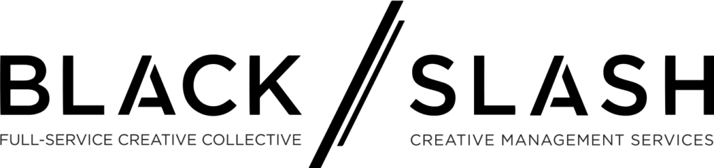 Black Slash Creative Logo